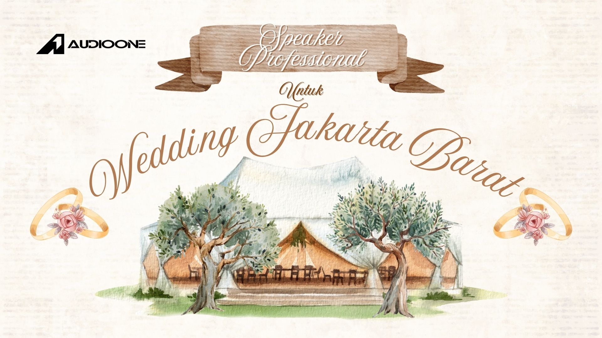 Speaker Profesional untuk Wedding di Jakarta Barat