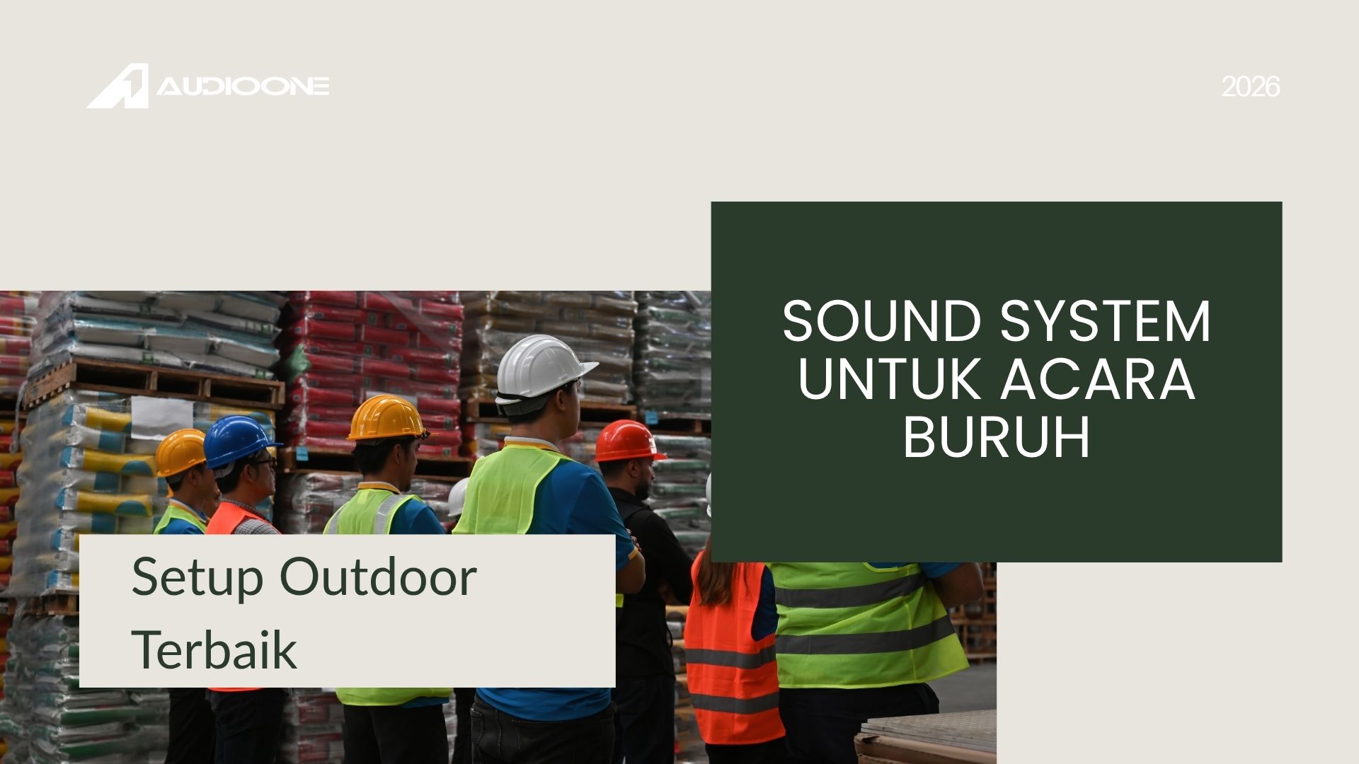 sound system acara hari buruh Jakarta Barat