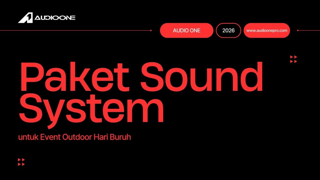 speaker dan sound system untuk demo hari buruh