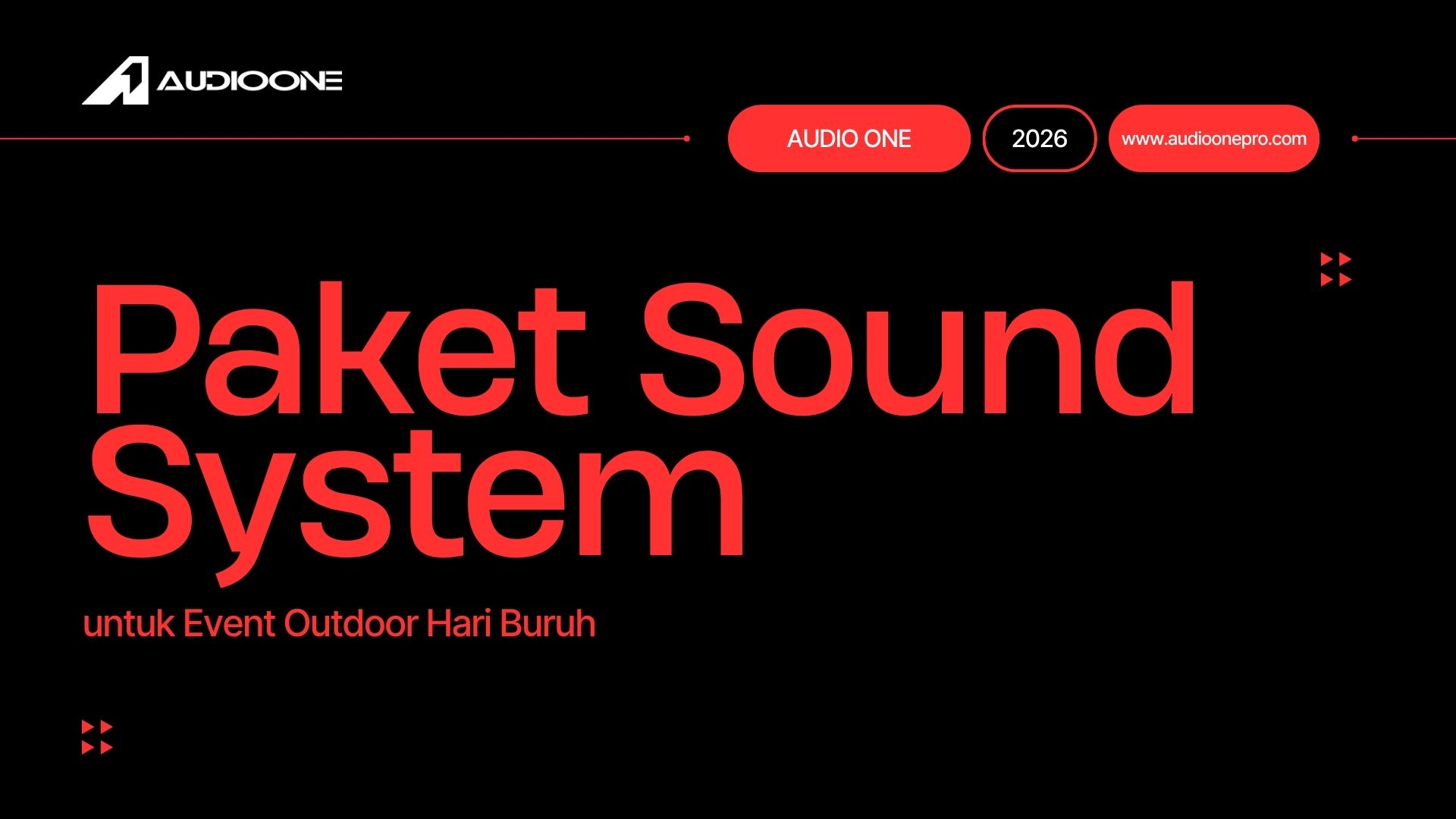 speaker dan sound system untuk demo hari buruh