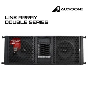 Audio One Line Array Double Series 2000W tampak depan