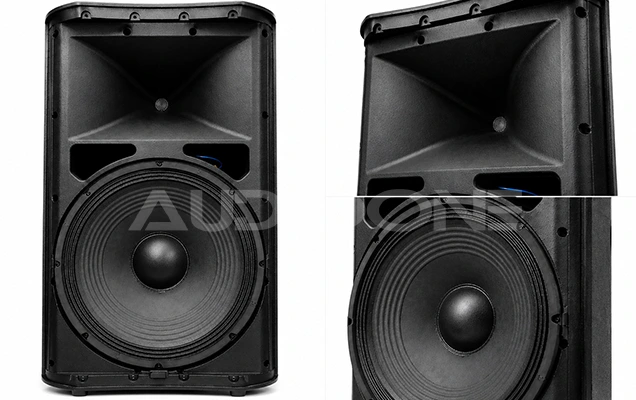 Speaker passive professional Audio One fiber 15 inch dengan horn tweeter untuk kebutuhan sound system indoor dan outdoor professional.