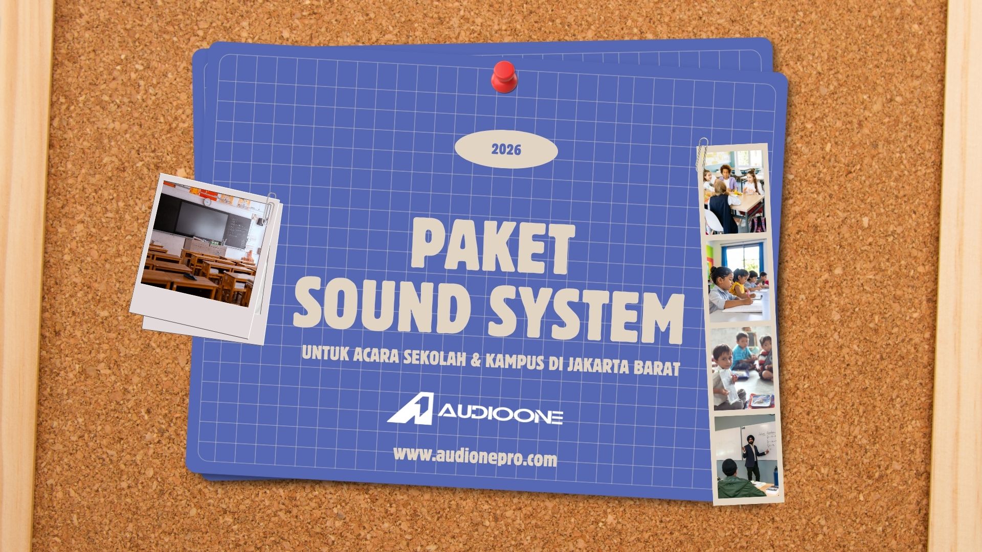 paket sound system sekolah dan kampus