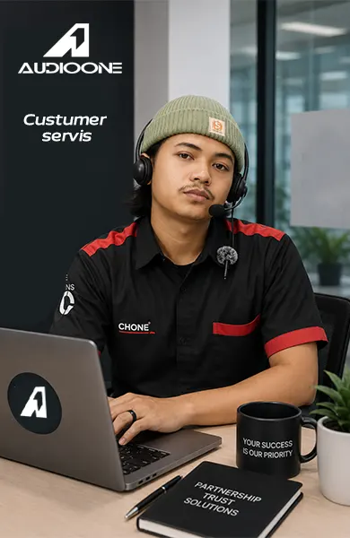 Customer Service Audio One untuk Konsultasi Sound System Profesional Indonesia