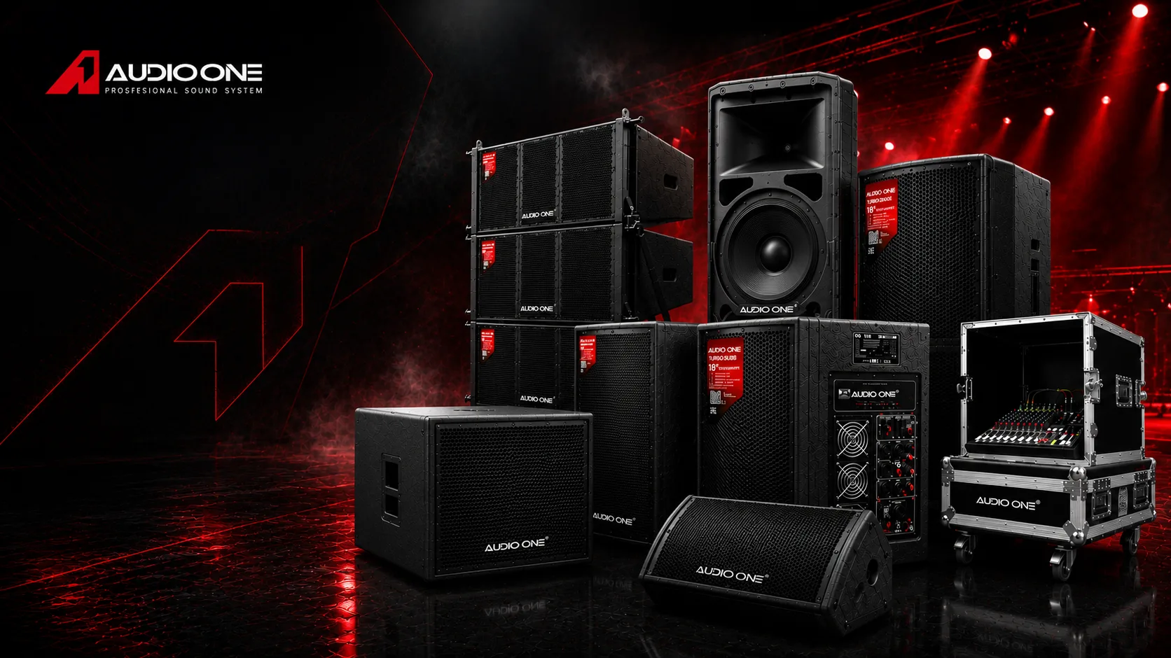 Audio One sound system profesional indoor dan outdoor