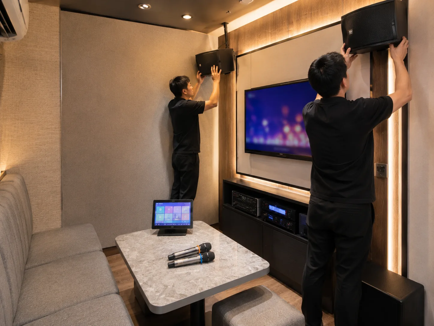 Thumbnail Instalasi Sound System Karaoke