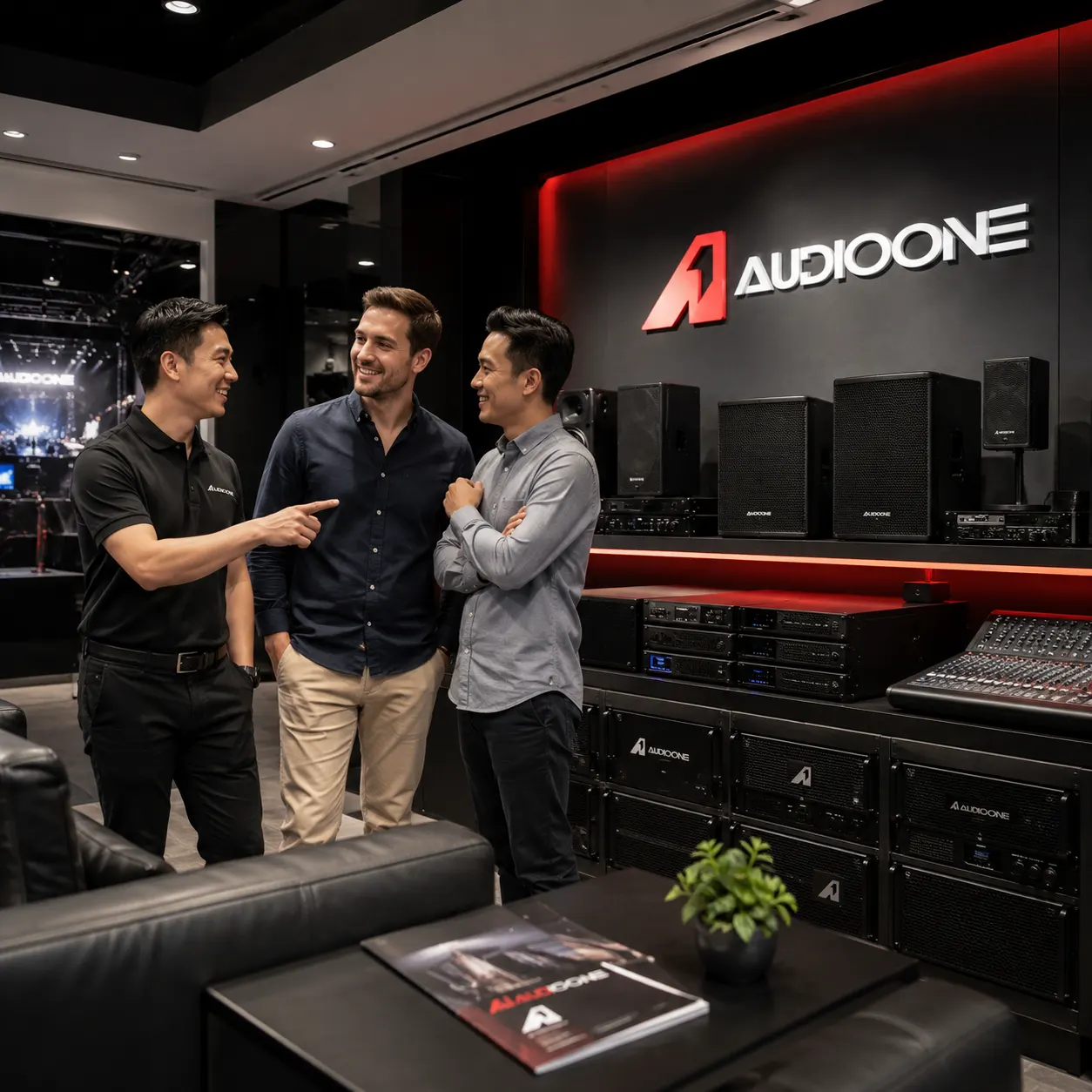 Mitra bisnis Audio One mempercayai produk sound system profesional