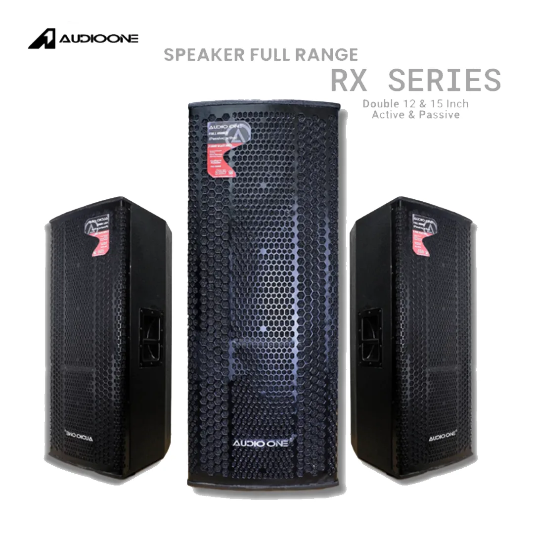Speaker aktif Audio One Fiber ZX-115 untuk sound system hajatan