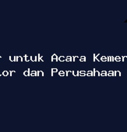 Speaker profesional Audio One dipasang di ruang kantor untuk acara Kemerdekaan, menampilkan suara yang jelas dan merata